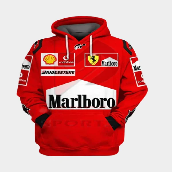 Marlboro Racing Hoodies Vintage (1)